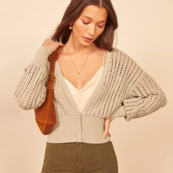 REFORMATION Erin Cardigan - Picture 1 of 6